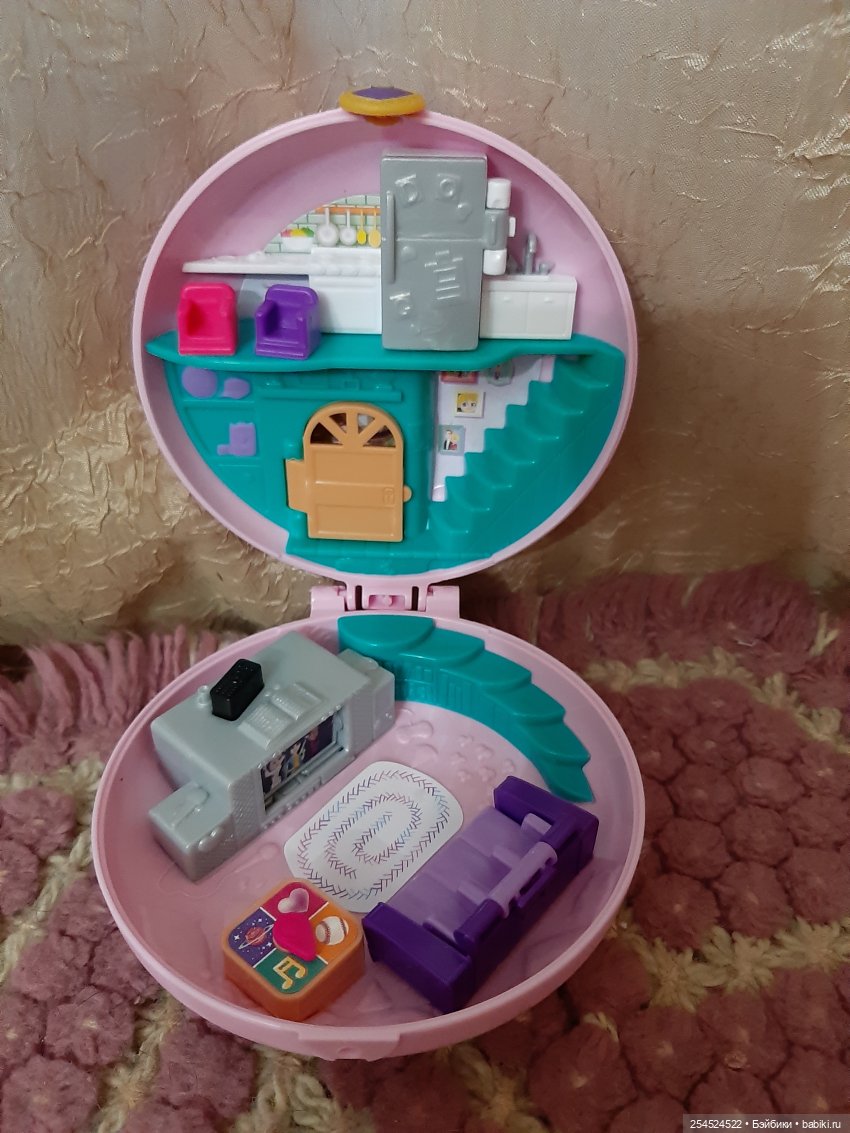 Новый домик Polly Pocket — Куклы Polly Pocket (Полли Покет): винтаж Bluebird (фото 8)