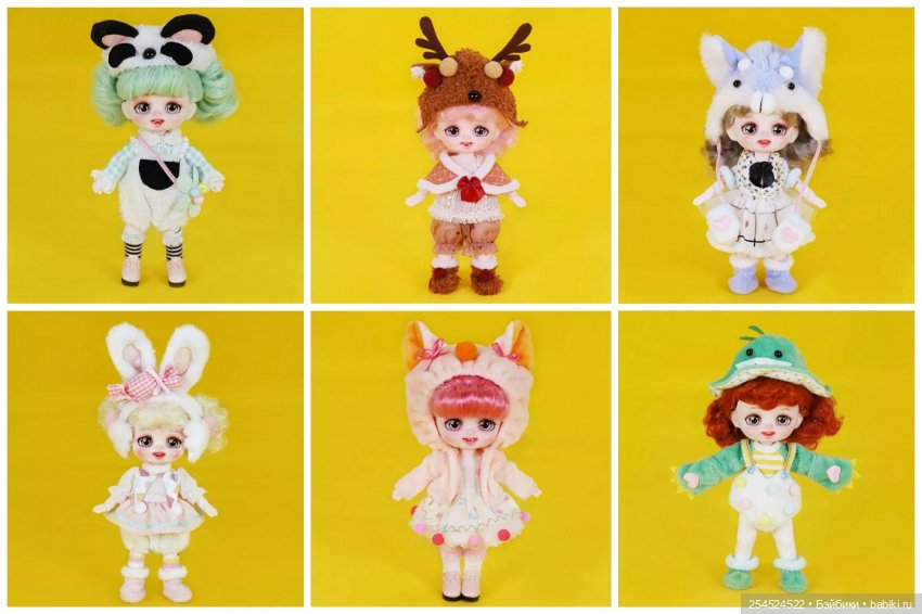 Маленькая Панда — Куклы Xiaomi Monst (Сяоми) и Pipitom: шарнирные (фото 3)