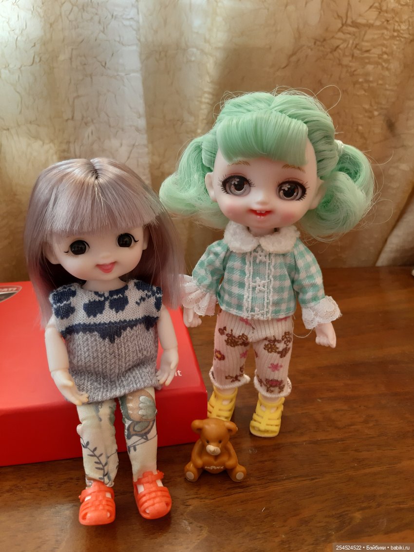 Маленькая Панда — Куклы Xiaomi Monst (Сяоми) и Pipitom: шарнирные