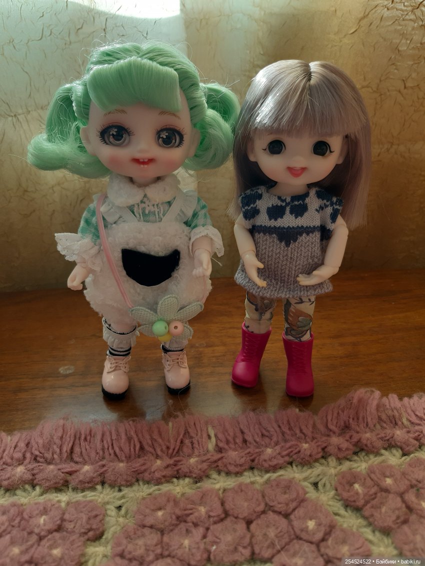 Маленькая Панда — Куклы Xiaomi Monst (Сяоми) и Pipitom: шарнирные