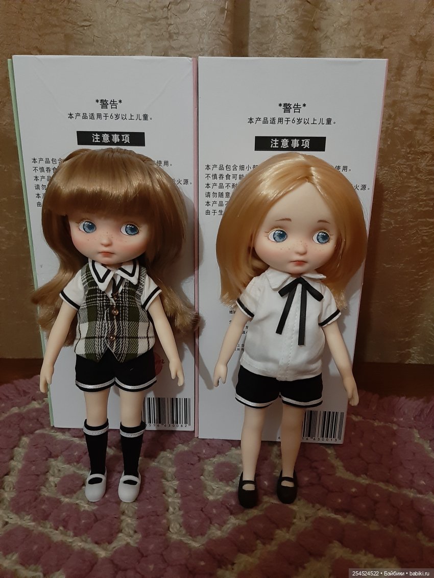 Pipitom. Бэтти и Дороти — Куклы Xiaomi Monst (Сяоми) и Pipitom: шарнирные (фото 2)