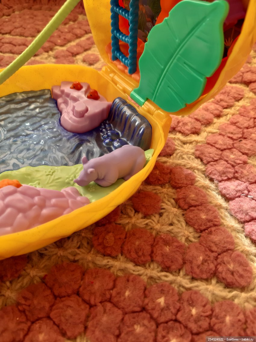 Новенький набор Polly pocket с Африкой внутри