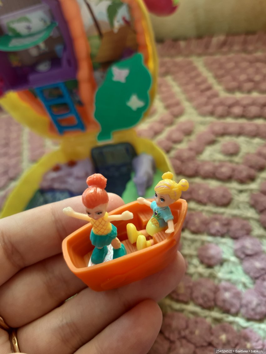 Новенький набор Polly pocket с Африкой внутри