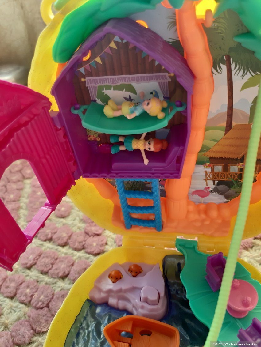 Новенький набор Polly pocket с Африкой внутри