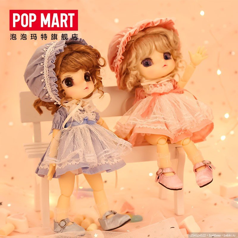 Куколки Pop mart. Моя зимняя Вия (фото 9)