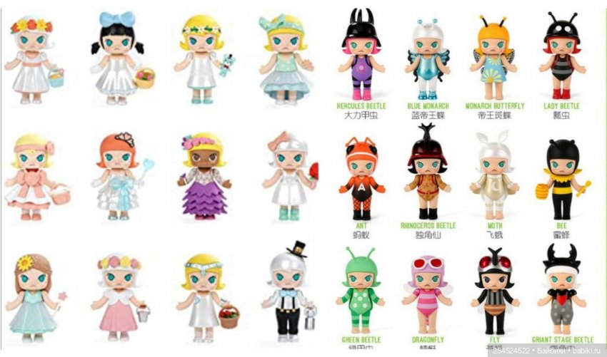 Куколки Pop mart. Моя зимняя Вия (фото 2)