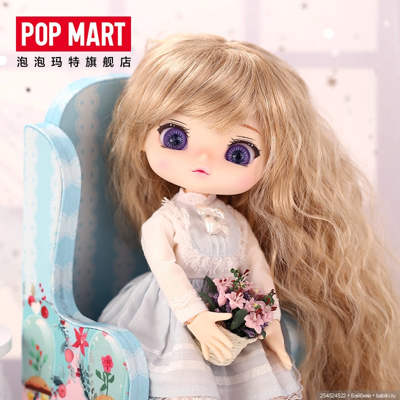 Куколки Pop mart. Моя зимняя Вия (фото 5)