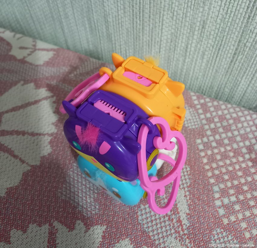 Polly pocket. Новая серия брелоков с животными