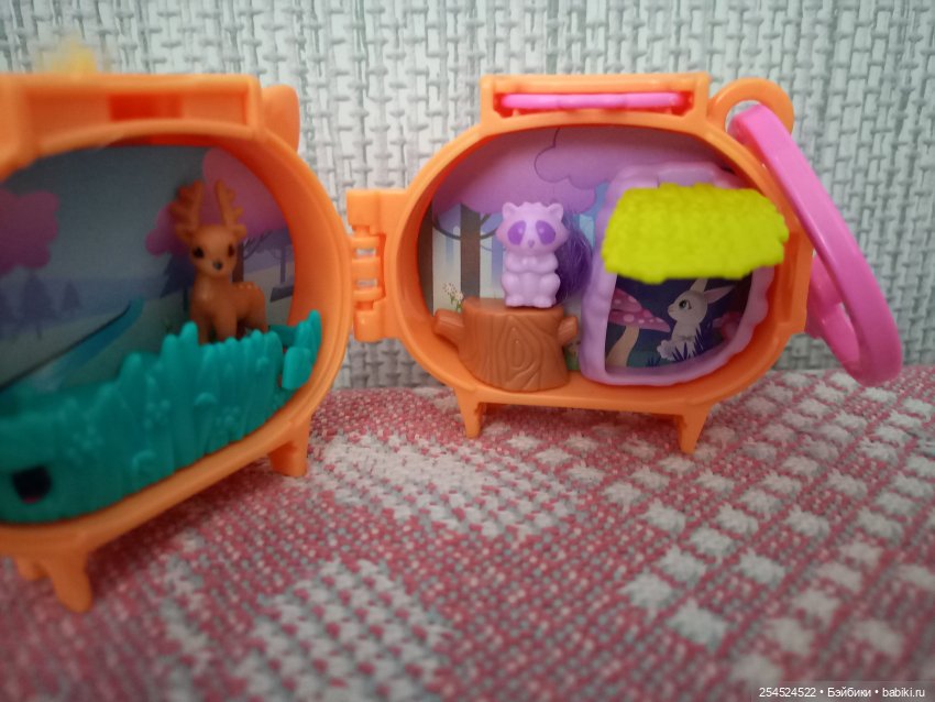 Polly pocket. Новая серия брелоков с животными
