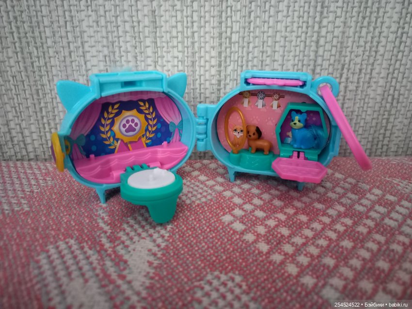 Polly pocket. Новая серия брелоков с животными
