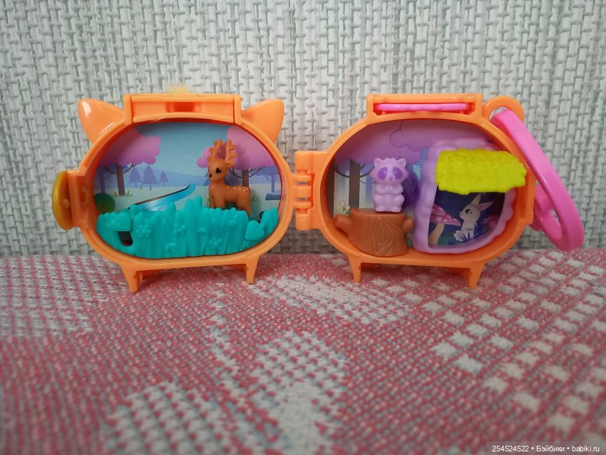 Polly pocket. Новая серия брелоков с животными
