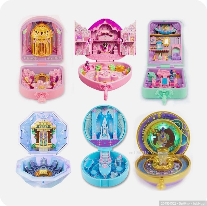 Аналог Polly Pocket — Куклы Polly Pocket (Полли Покет): винтаж Bluebird (фото 2)