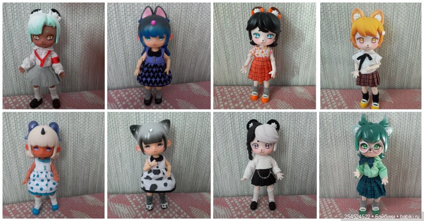 Огромная посылка разных кукол из тайных коробочек (фото 2)