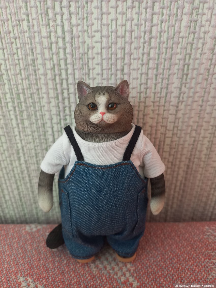 Кошачий топик. Шарнирные куклы-кошки от Come4arts (фото 10)