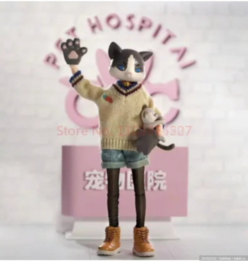 Кошачий топик. Шарнирные куклы-кошки от Come4arts