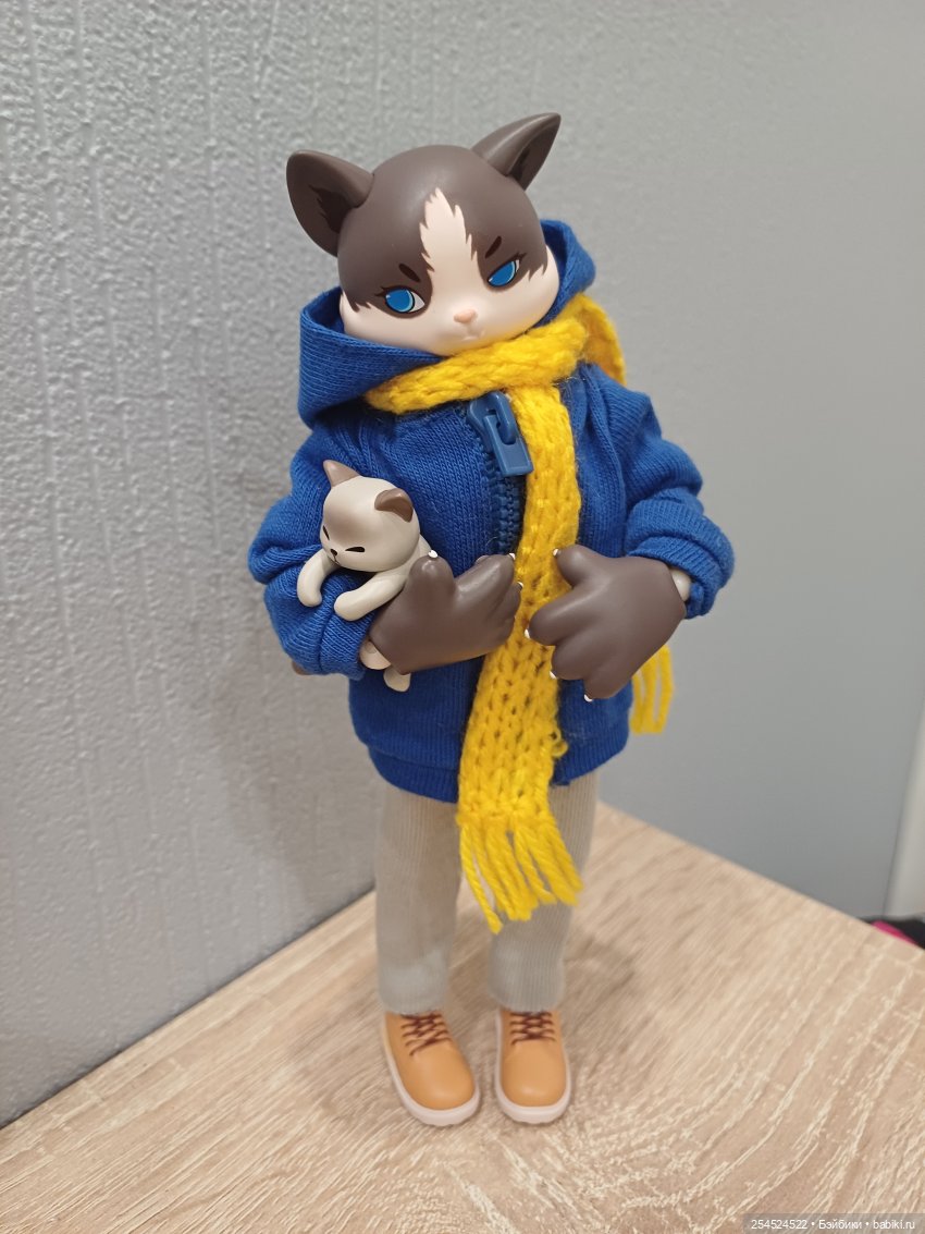 Кошачий топик. Шарнирные куклы-кошки от Come4arts