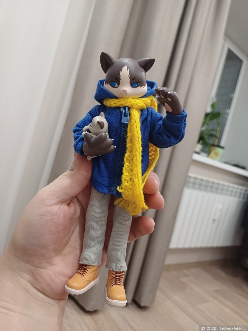 Кошачий топик. Шарнирные куклы-кошки от Come4arts