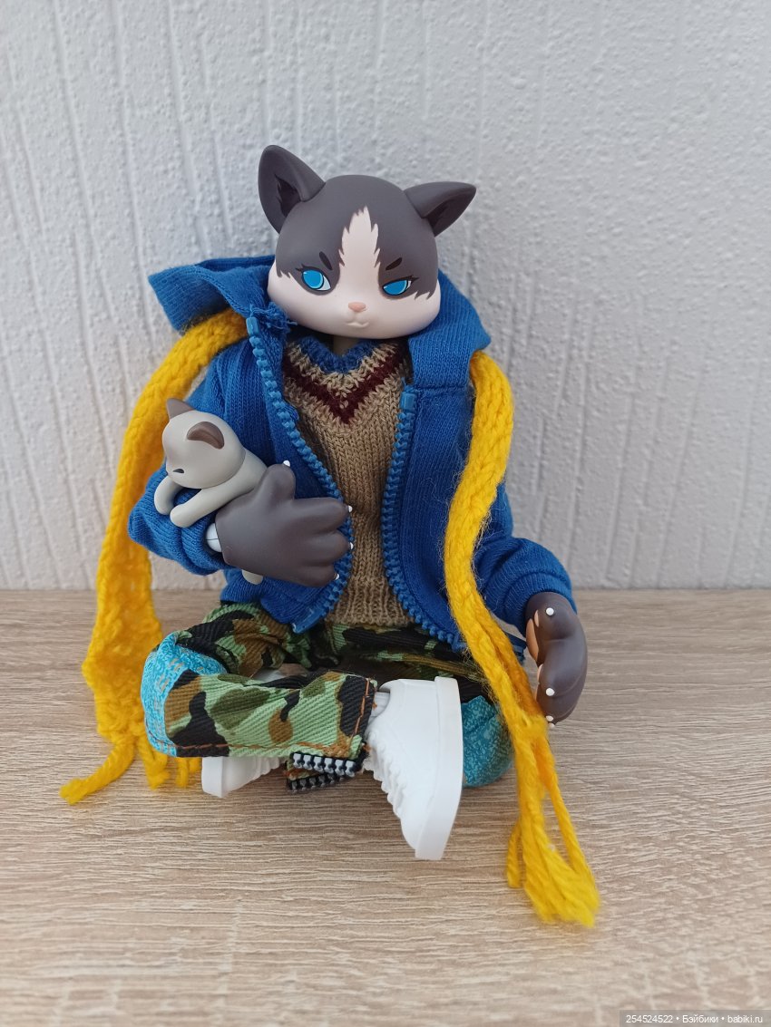 Кошачий топик. Шарнирные куклы-кошки от Come4arts