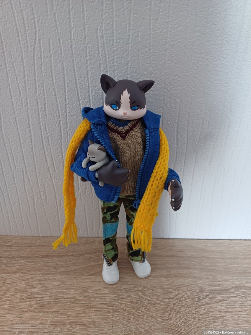 Кошачий топик. Шарнирные куклы-кошки от Come4arts