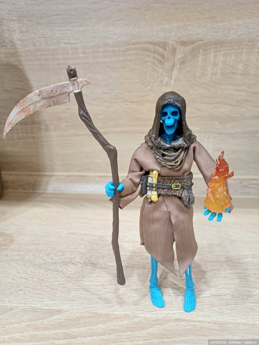 Мой новый житель - скелет Грим