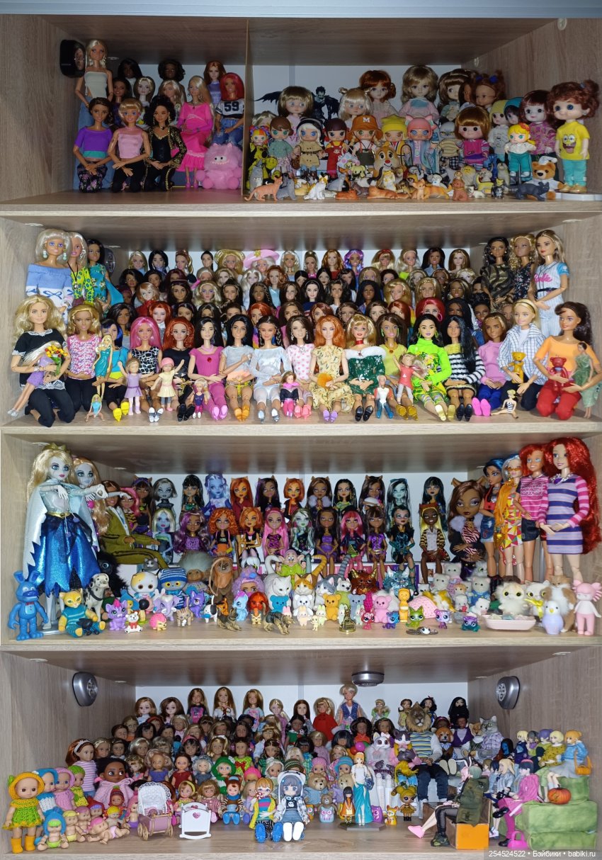 Моя коллекция кукол. Любимые куклы