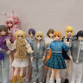 Переодевашки Фигмочек и других кукол