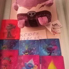 Мягкая игрушка тролль Рокси и карточки / Аксессуары для кукол / Шопик ...