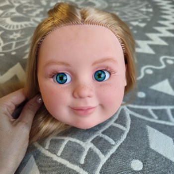 Завершён ООАК над куклой ВЕСНА!