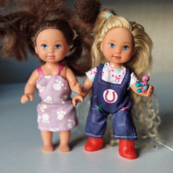 ООАК куклы simba 10см