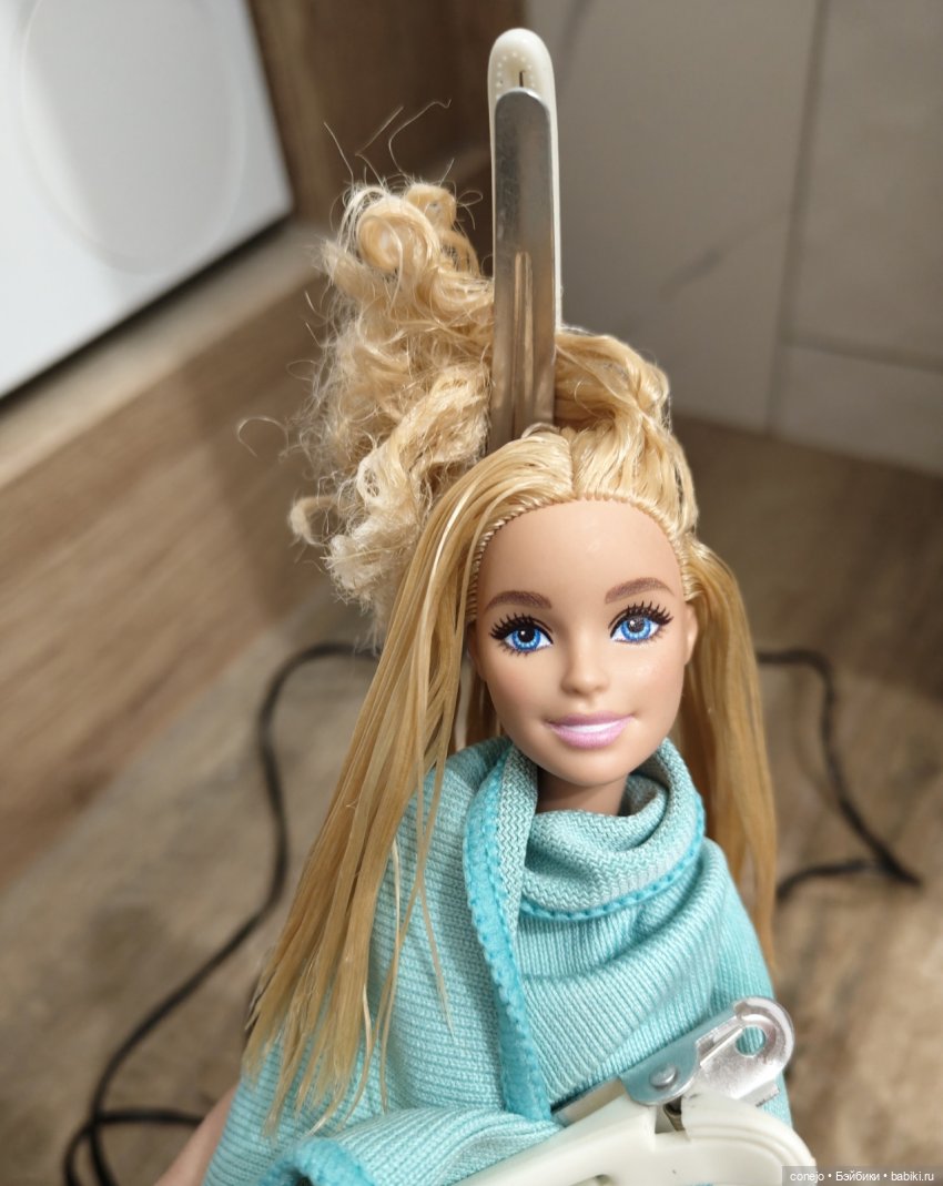 Выпрямление кудрявых волос (фото 3)