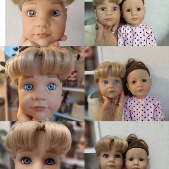 Замена глаз Gotz