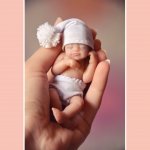 Авторская мини кукла Гномочка