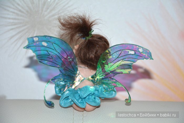 Эльфийка. Мини кукла — Авторские миниатюрные куклы: лепка (фото 6)