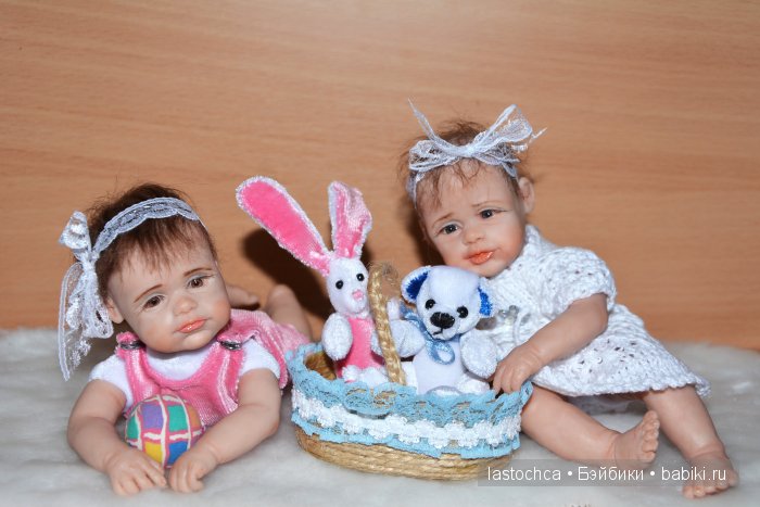 Авторские куклы Машенька и Дашенька (фото 7)