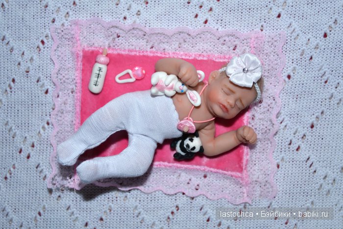 Анабелька. Авторская мини кукла (фото 9)