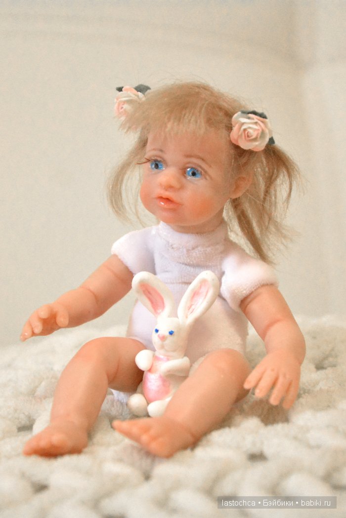 Авторская кукла Анютка — Лепка авторских кукол: полимерная глина (фото 9)