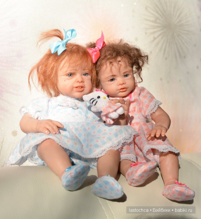Аришка, Лерочка и Дианочка - авторские куклы Елены Ткаченко (фото 2)