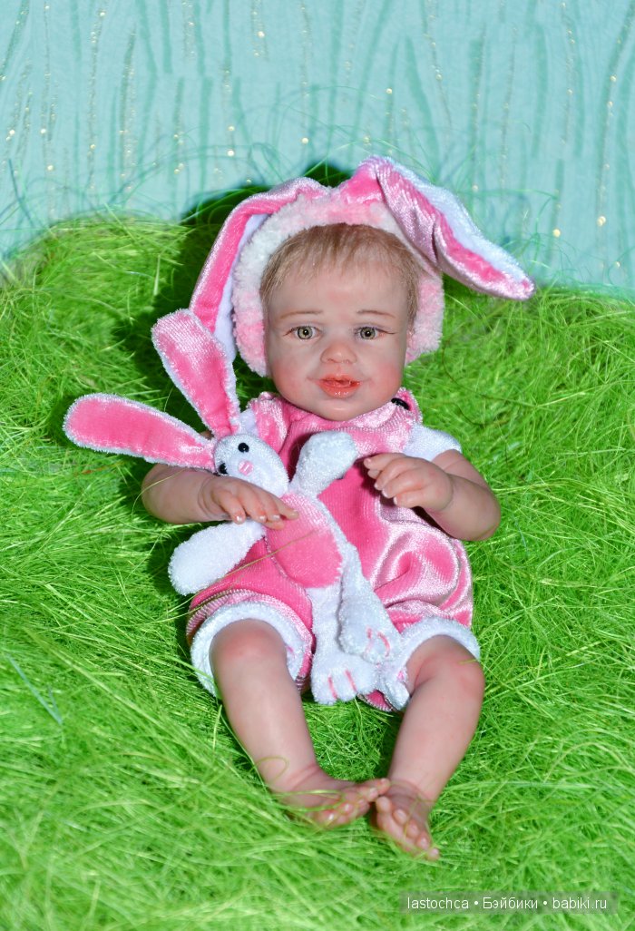 Зайка - авторская кукла Елены Ткаченко (фото 9)