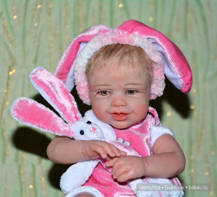 Зайка - авторская кукла Елены Ткаченко (фото 7)