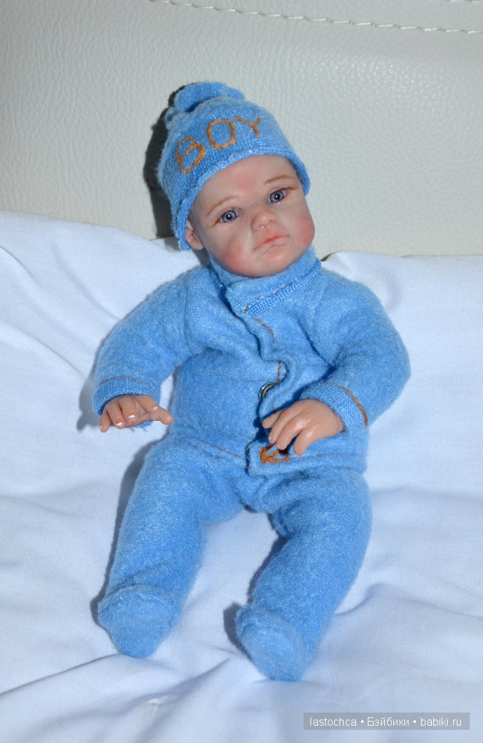 Максимка - авторская кукла Елены Ткаченко (фото 3)