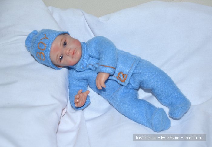 Максимка - авторская кукла Елены Ткаченко (фото 2)