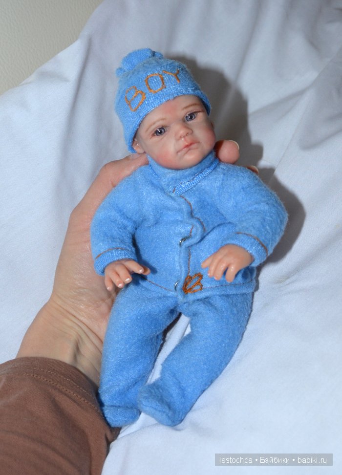 Максимка - авторская кукла Елены Ткаченко