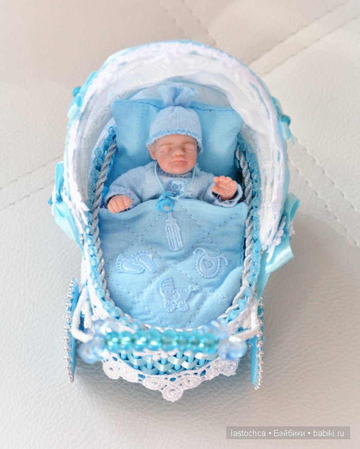 Арсений - авторская мини кукла Елены Ткаченко (фото 4)