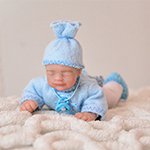 Арсений - авторская мини кукла Елены Ткаченко