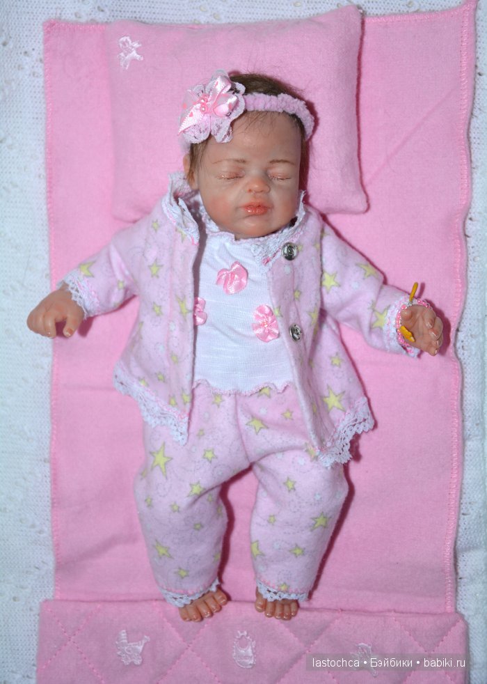 Сладкие сны Виолетты - авторская кукла Елены Ткаченко (фото 10)