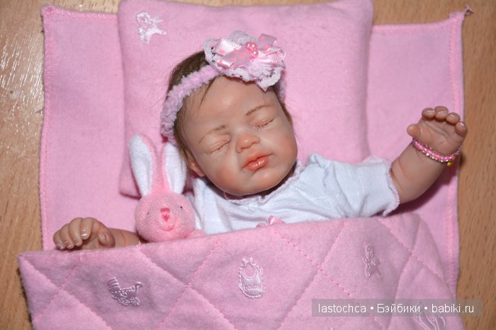 Сладкие сны Виолетты - авторская кукла Елены Ткаченко (фото 5)