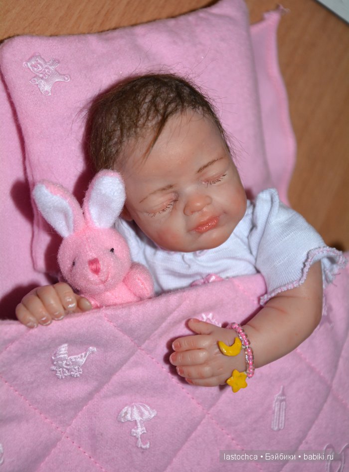 Сладкие сны Виолетты - авторская кукла Елены Ткаченко (фото 4)