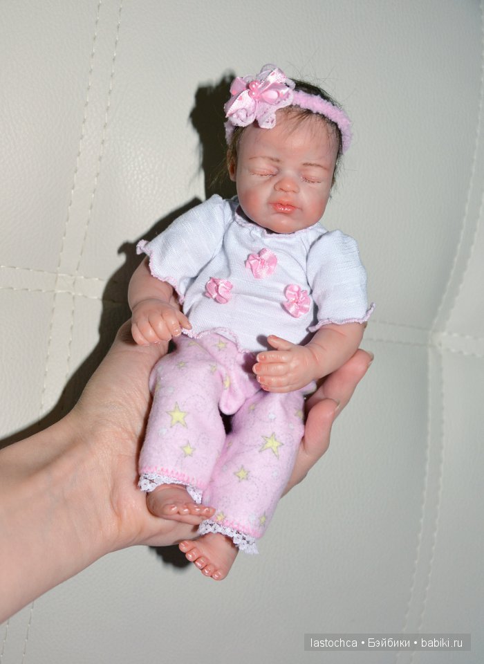 Сладкие сны Виолетты - авторская кукла Елены Ткаченко