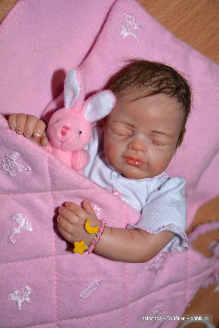 Сладкие сны Виолетты - авторская кукла Елены Ткаченко (фото 3)