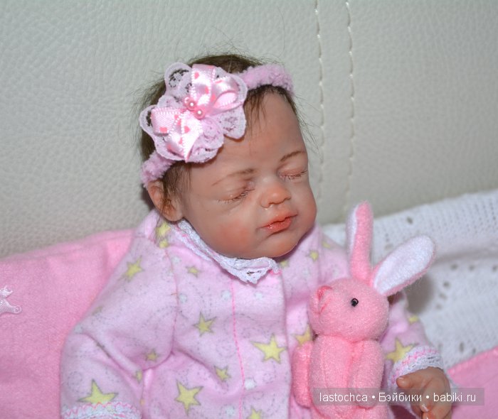 Сладкие сны Виолетты - авторская кукла Елены Ткаченко